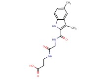 N-[(3,5-dimethyl-1H-indol-2-yl)carbonyl]glycyl-beta-alanine