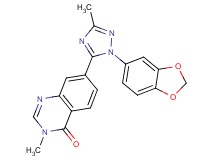 7-[1-(1,3-benzodioxol-5-yl)-3-methyl-1H-1,2,4-triazol-5-yl]-3-methylquinazolin-4(3H)-one