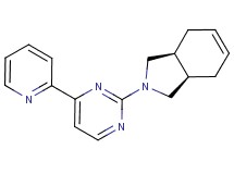 (3aR*,7aS*)-2-[4-(2-pyridinyl)-2-pyrimidinyl]-2,3,3a,4,7,7a-hexahydro-1H-isoindole