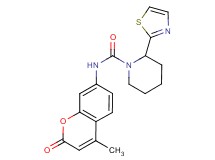 N-(4-methyl-2-oxo-2H-chromen-7-yl)-2-(1,3-thiazol-2-yl)piperidine-1-carboxamide