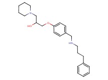 1-(4-{[(3-phenylpropyl)amino]methyl}phenoxy)-3-(1-piperidinyl)-2-propanol