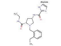(4S)-N-ethyl-1-(2-ethylbenzyl)-4-[(1H-imidazol-2-ylcarbonyl)amino]-L-prolinamide