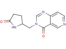 3-[(5-oxopyrrolidin-2-yl)methyl]pyrido[4,3-d]pyrimidin-4(3H)-one