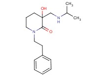 3-hydroxy-3-[(isopropylamino)methyl]-1-(2-phenylethyl)-2-piperidinone