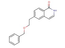 6-[2-(benzyloxy)ethyl]isoquinolin-1(2H)-one