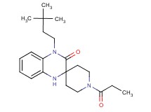 4'-(3,3-dimethylbutyl)-1-propionyl-1',4'-dihydro-3'H-spiro[piperidine-4,2'-quinoxalin]-3'-one