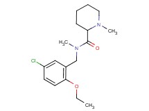 N-(5-chloro-2-ethoxybenzyl)-N,1-dimethylpiperidine-2-carboxamide