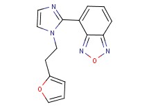 4-{1-[2-(2-furyl)ethyl]-1H-imidazol-2-yl}-2,1,3-benzoxadiazole