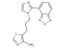4-{1-[3-(4-methyl-1,3-thiazol-5-yl)propyl]-1H-imidazol-2-yl}-2,1,3-benzoxadiazole