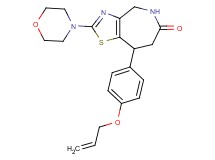 8-[4-(allyloxy)phenyl]-2-morpholin-4-yl-4,5,7,8-tetrahydro-6H-[1,3]thiazolo[4,5-c]azepin-6-one
