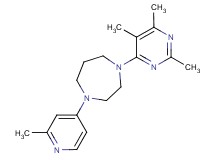 1-(2-methylpyridin-4-yl)-4-(2,5,6-trimethylpyrimidin-4-yl)-1,4-diazepane