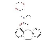 2-(10,11-dihydro-5H-dibenzo[a,d][7]annulen-5-yl)-N-(1,4-dioxan-2-ylmethyl)-N-methylacetamide