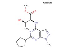 methyl N-(6-cyclopentyl-1-methyl-1H-pyrazolo[3,4-d]pyrimidin-4-yl)-L-threoninate
