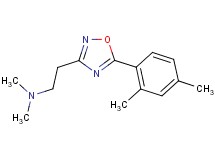 {2-[5-(2,4-dimethylphenyl)-1,2,4-oxadiazol-3-yl]ethyl}dimethylamine trifluoroacetate