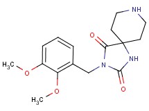 3-(2,3-dimethoxybenzyl)-1,3,8-triazaspiro[4.5]decane-2,4-dione