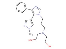 2,2'-({3-[5-(1-methyl-1H-pyrazol-4-yl)-4-phenyl-1H-imidazol-1-yl]propyl}imino)diethanol