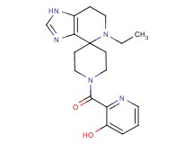 2-[(5-ethyl-1,5,6,7-tetrahydro-1'H-spiro[imidazo[4,5-c]pyridine-4,4'-piperidin]-1'-yl)carbonyl]pyridin-3-ol