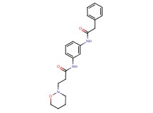 3-(1,2-oxazinan-2-yl)-N-{3-[(phenylacetyl)amino]phenyl}propanamide