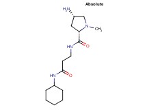(2S,4S)-4-amino-N-[3-(cyclohexylamino)-3-oxopropyl]-1-methylpyrrolidine-2-carboxamide