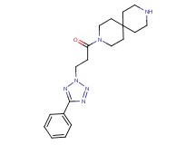 3-[3-(5-phenyl-2H-tetrazol-2-yl)propanoyl]-3,9-diazaspiro[5.5]undecane hydrochloride