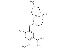 11-(5-isopropyl-4-methoxy-2-methylbenzyl)-3,7-dimethyl-3,7,11-triazaspiro[5.6]dodecane