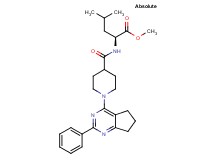 methyl N-{[1-(2-phenyl-6,7-dihydro-5H-cyclopenta[d]pyrimidin-4-yl)-4-piperidinyl]carbonyl}-L-leucinate
