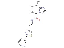 2-(2-isopropyl-1H-imidazol-1-yl)-N-{2-[2-(3-pyridinyl)-1,3-thiazol-4-yl]ethyl}propanamide