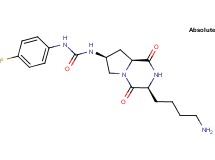 N-[(3S,7S,8aS)-3-(4-aminobutyl)-1,4-dioxooctahydropyrrolo[1,2-a]pyrazin-7-yl]-N'-(4-fluorophenyl)urea
