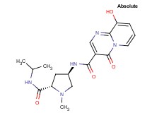9-hydroxy-N-{(3R,5S)-5-[(isopropylamino)carbonyl]-1-methylpyrrolidin-3-yl}-4-oxo-4H-pyrido[1,2-a]pyrimidine-3-carboxamide