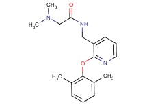 N~1~-{[2-(2,6-dimethylphenoxy)-3-pyridinyl]methyl}-N~2~,N~2~-dimethylglycinamide