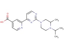 2-[2-(4-isopropyl-3-methylpiperazin-1-yl)pyrimidin-4-yl]isonicotinic acid