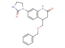 4-[(benzyloxy)methyl]-7-(2-oxoimidazolidin-1-yl)-3,4-dihydroquinolin-2(1H)-one