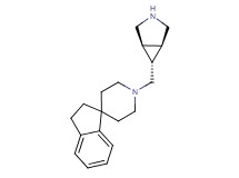 1'-[(1R*,5S*,6r*)-3-azabicyclo[3.1.0]hex-6-ylmethyl]-2,3-dihydrospiro[indene-1,4'-piperidine]