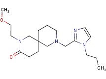 2-(2-methoxyethyl)-8-[(1-propyl-1H-imidazol-2-yl)methyl]-2,8-diazaspiro[5.5]undecan-3-one