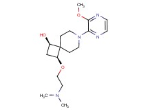 (1R*,3S*)-3-[2-(dimethylamino)ethoxy]-7-(3-methoxypyrazin-2-yl)-7-azaspiro[3.5]nonan-1-ol