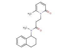 N-methyl-3-(6-methyl-2-oxopyridin-1(2H)-yl)-N-(1,2,3,4-tetrahydronaphthalen-1-yl)propanamide