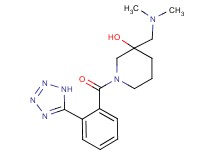 3-[(dimethylamino)methyl]-1-[2-(1H-tetrazol-5-yl)benzoyl]-3-piperidinol