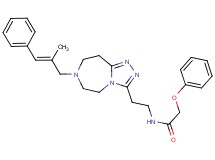 N-(2-{7-[(2E)-2-methyl-3-phenyl-2-propen-1-yl]-6,7,8,9-tetrahydro-5H-[1,2,4]triazolo[4,3-d][1,4]diazepin-3-yl}ethyl)-2-phenoxyacetamide