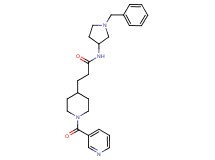 N-(1-benzyl-3-pyrrolidinyl)-3-[1-(3-pyridinylcarbonyl)-4-piperidinyl]propanamide