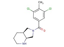 rel-(4aS,7aS)-6-(3,5-dichloro-4-methylbenzoyl)octahydro-1H-pyrrolo[3,4-b]pyridine hydrochloride