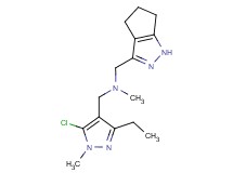 1-(5-chloro-3-ethyl-1-methyl-1H-pyrazol-4-yl)-N-methyl-N-(1,4,5,6-tetrahydrocyclopenta[c]pyrazol-3-ylmethyl)methanamine