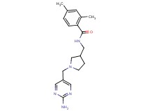 N-({1-[(2-aminopyrimidin-5-yl)methyl]pyrrolidin-3-yl}methyl)-2,4-dimethylbenzamide