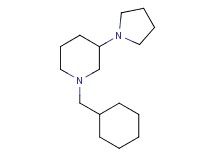 1-(cyclohexylmethyl)-3-(1-pyrrolidinyl)piperidine