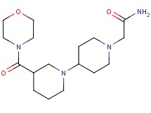 2-[3-(morpholin-4-ylcarbonyl)-1,4'-bipiperidin-1'-yl]acetamide