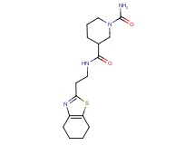N~3~-[2-(4,5,6,7-tetrahydro-1,3-benzothiazol-2-yl)ethyl]-1,3-piperidinedicarboxamide