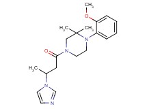 4-[3-(1H-imidazol-1-yl)butanoyl]-1-(2-methoxyphenyl)-2,2-dimethylpiperazine