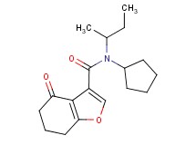 N-(sec-butyl)-N-cyclopentyl-4-oxo-4,5,6,7-tetrahydro-1-benzofuran-3-carboxamide