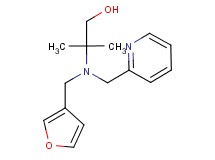 2-[(3-furylmethyl)(pyridin-2-ylmethyl)amino]-2-methylpropan-1-ol