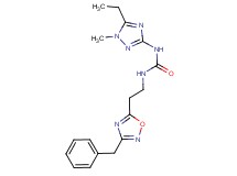 N-[2-(3-benzyl-1,2,4-oxadiazol-5-yl)ethyl]-N'-(5-ethyl-1-methyl-1H-1,2,4-triazol-3-yl)urea