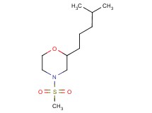 2-(4-methylpentyl)-4-(methylsulfonyl)morpholine